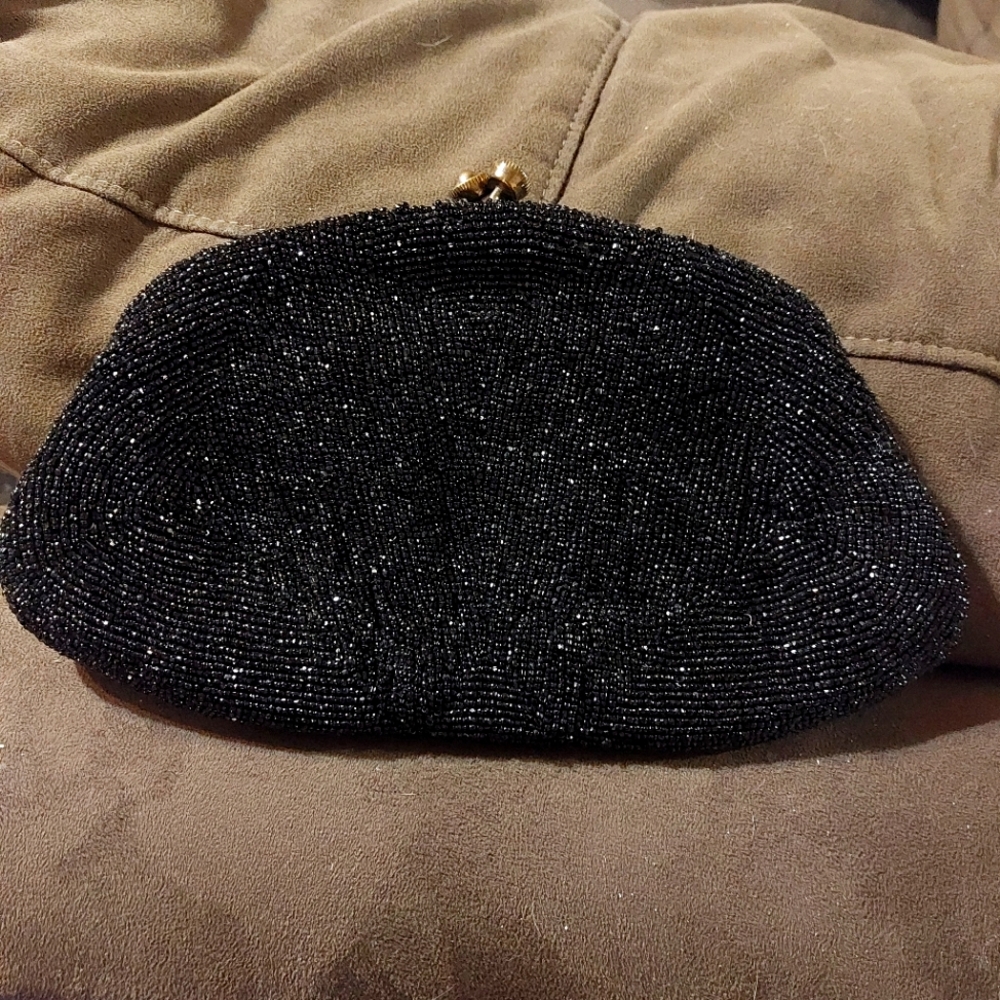 Vintage Walborg 1950s Beaded Clutch